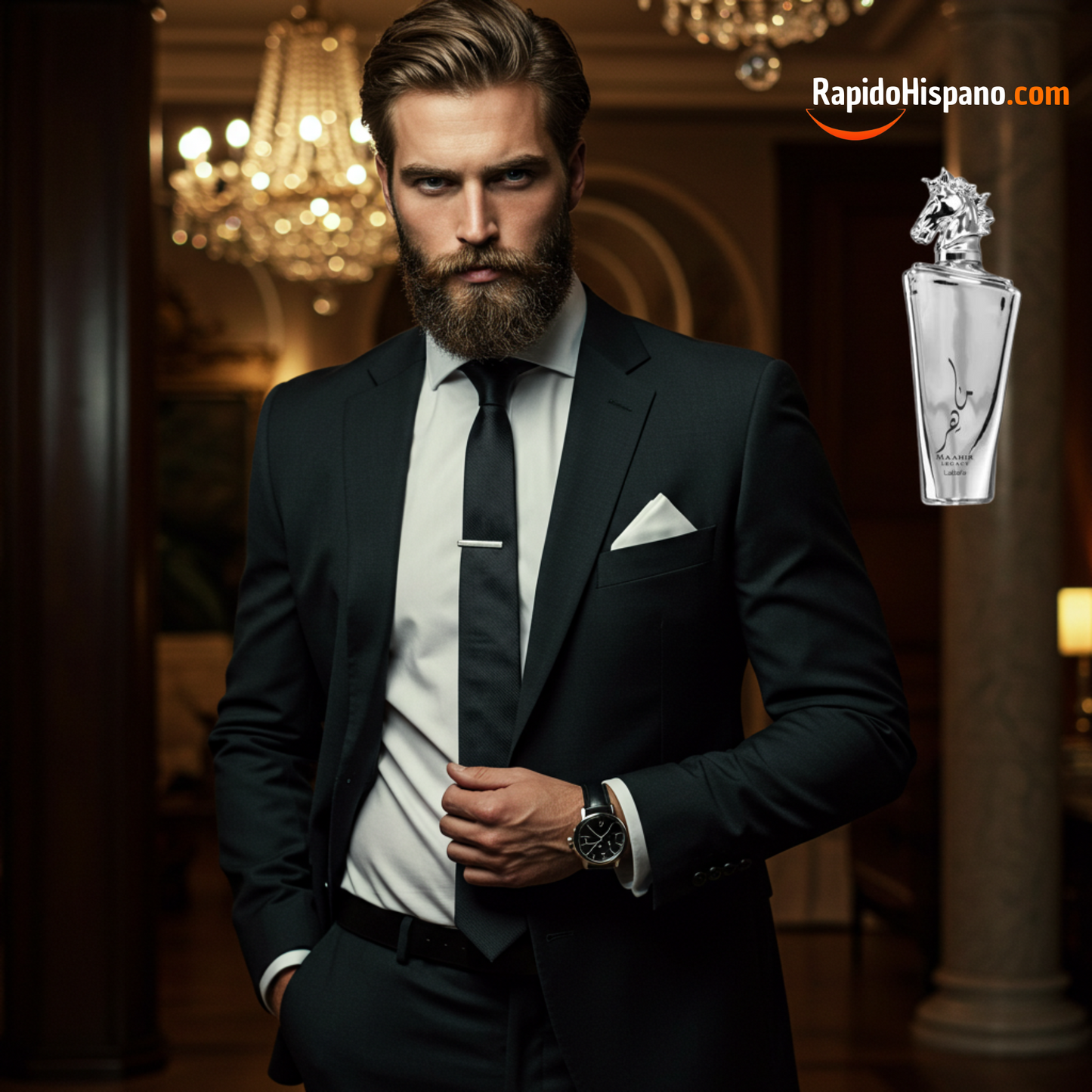 MAAHIR LEGACY PERFUME ARABE.