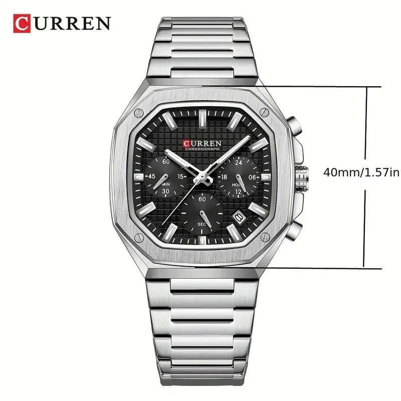 Reloj Curren 8459 Acero Inox Audemars