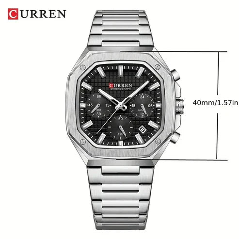 Reloj Curren 8459 Acero Inox Audemars