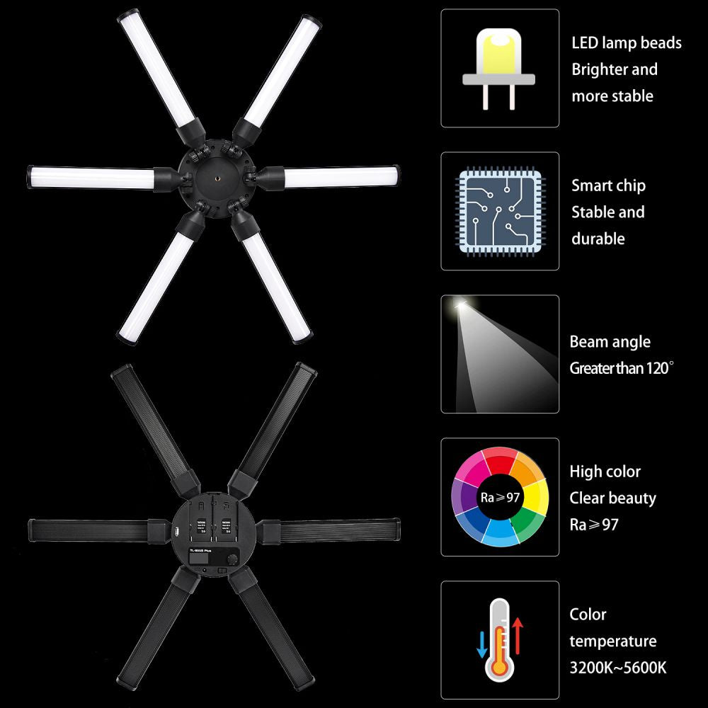 Aro De Luz Led Profesional 60W HD-60X