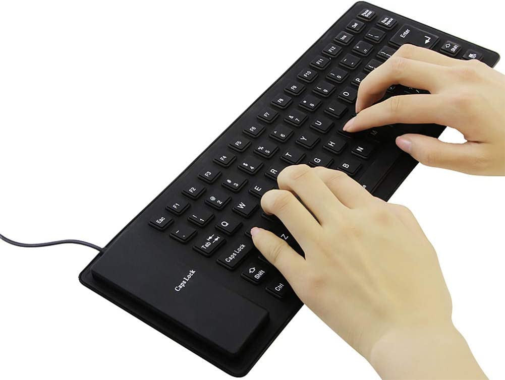 Teclado flexible de silicona FK22B-132