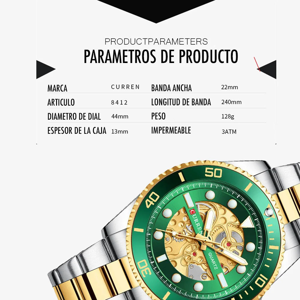 Reloj Curren 8412 Clásico