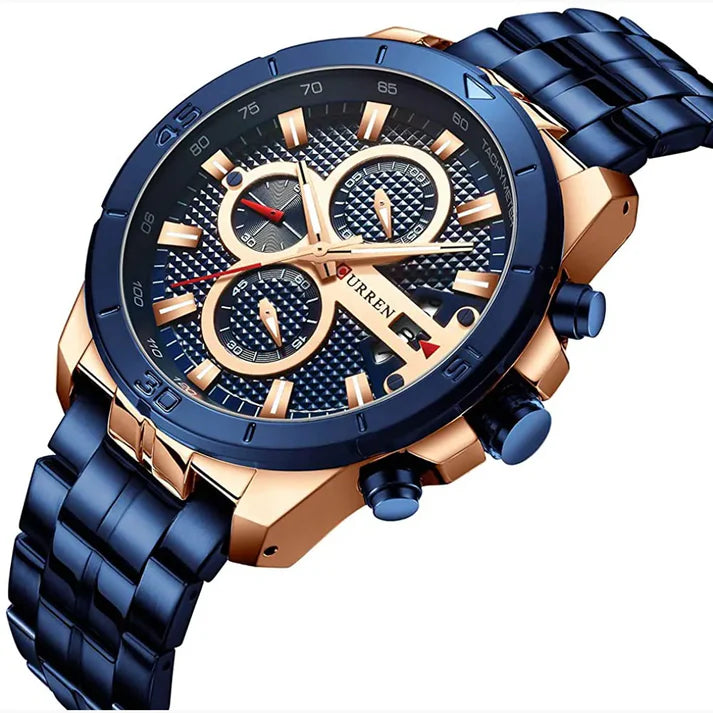 Reloj Curren 8337 Hombre Cronógrafo