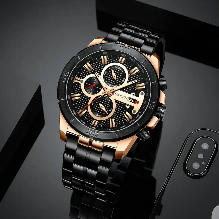 Reloj Curren 8337 Hombre Cronógrafo