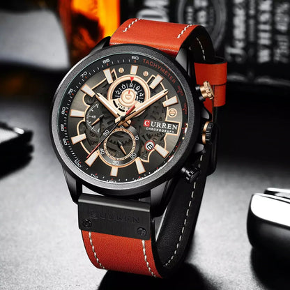 Reloj Curren 8380 Hombre Deportivo Cuarzo