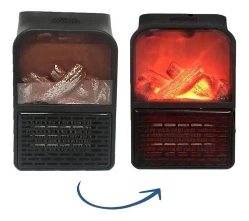 Mini Calefactor de Ambiente Chimenea Flame Heater