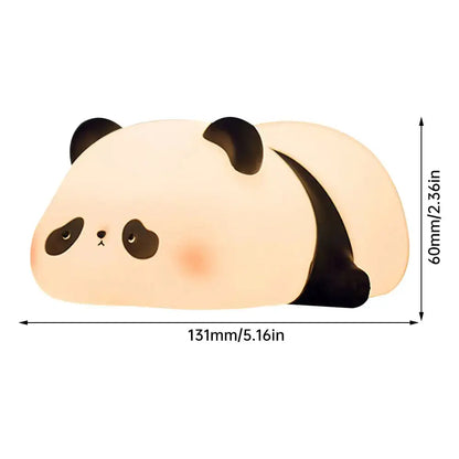 Lampara Oso Panda 3 Tonos Silicona Pd-30