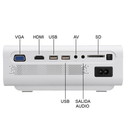 Mini Proyector Beam 2000Lm HD Wifi YG530