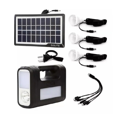 Luz Led Solar Recargablegd-8017 Mundo