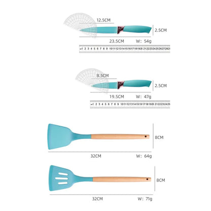 Set Cucharones y Accesorios Cocina K-19p