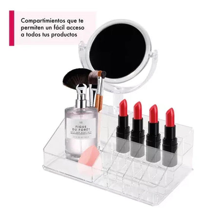 Combo Org. Maquillaje +  Lavadora Brochas