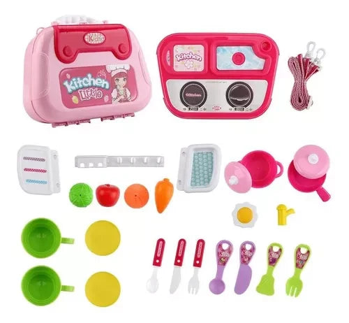 Set de Cocina Infantil Maletín