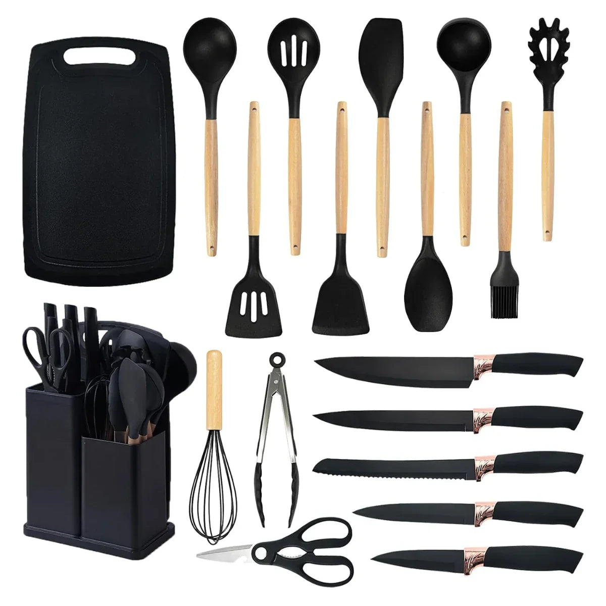 Set Cucharones y Accesorios Cocina K-19p