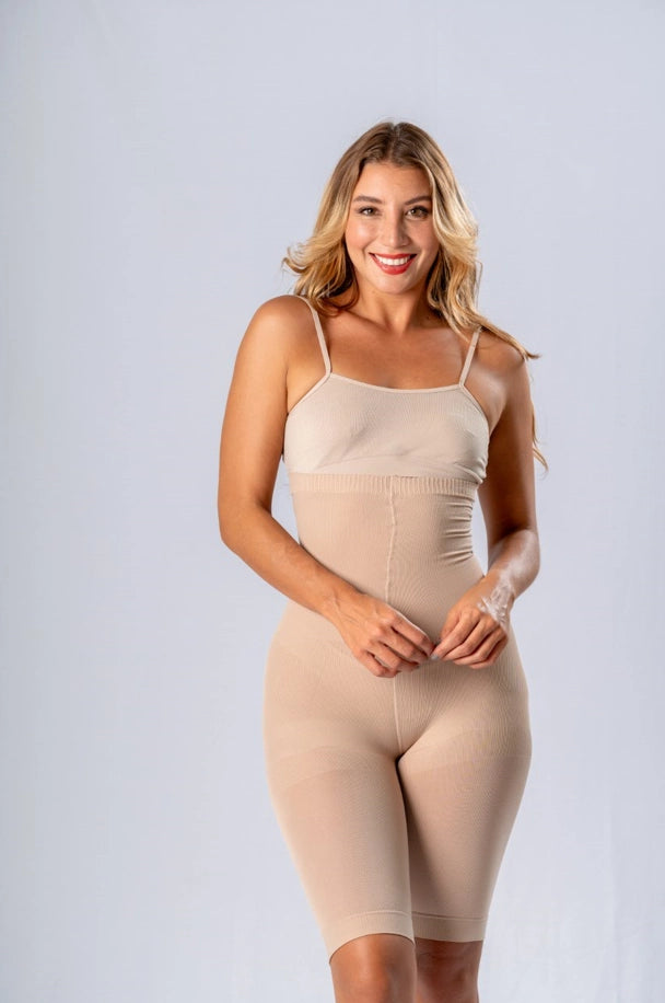Short largo control abdomen hasta la rodilla