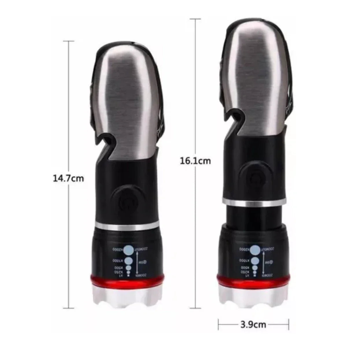 Linterna y Multiherramienta 8 en 1 pd-67 - Rapido Hispano 